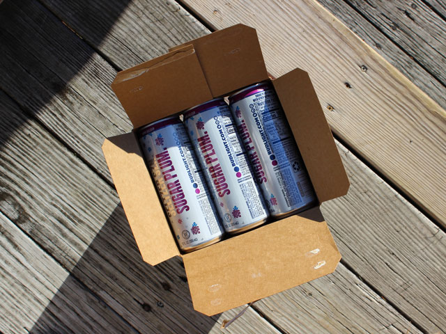Opening up a 12 pack of Bud Light Holiday Seltzer