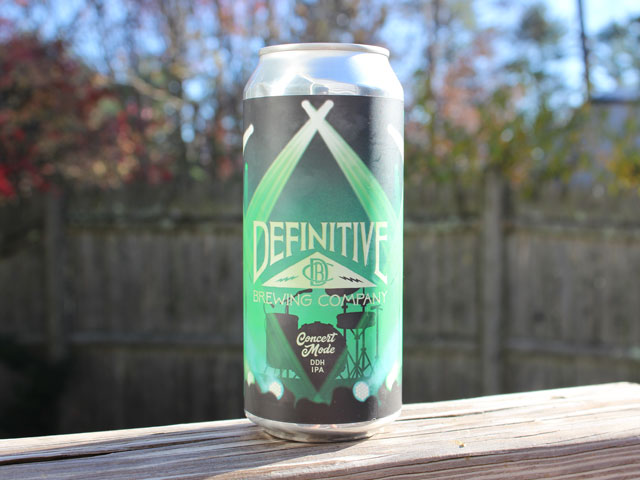 Definitive Brewing Company Concert Mode