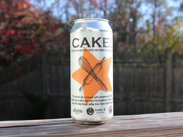 Exhibit A Brewing Company Cake