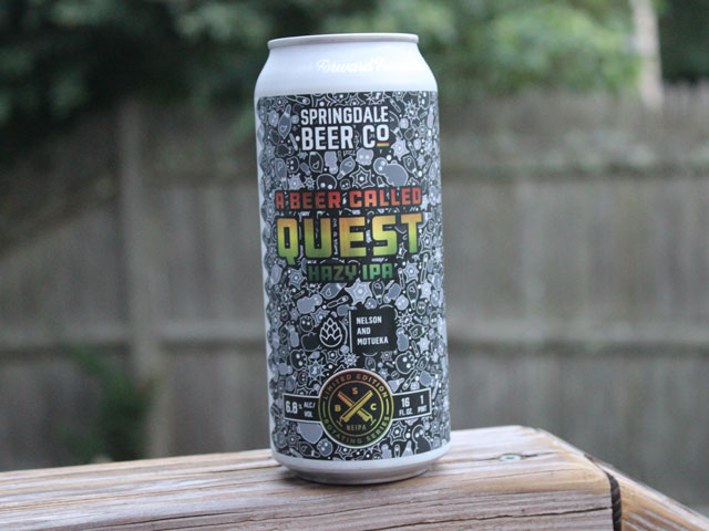 Springdale Beer Company A Beer Called Quest