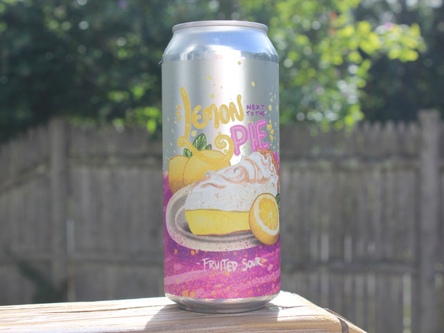 Vitamin Sea Brewing Lemon Next to the Pie