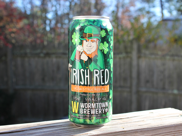 Wormtown Brewery Irish Red