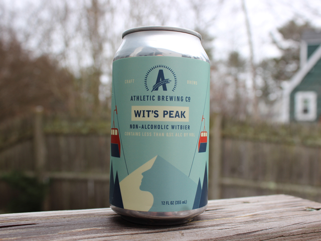 Wit's Peak, is a Witbier brewed by Athletic Brewing Company