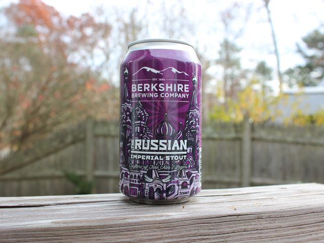 The Russian, a Imperial Stout brewed by Berkshire Brewing Company