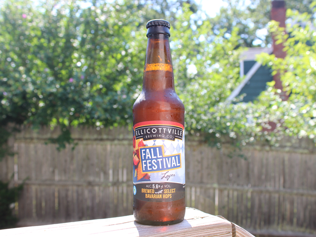 Fall Festival, a Lager brewed by Ellicottville Brewing Company