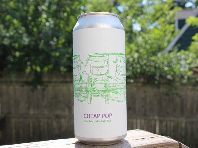 Cheap Pop, a Double IPA brewed by Fidens Brewing Company