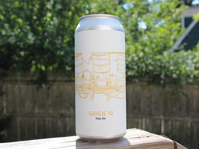 Grade 10, a Pale Ale brewed by Fidens Brewing Company