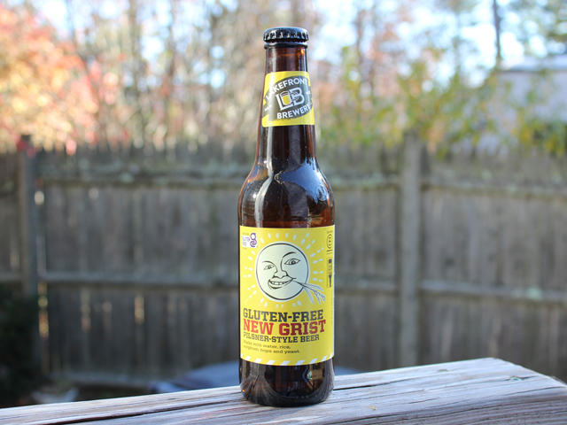 New Grist, a Pilsner brewed by Lakefront Brewery