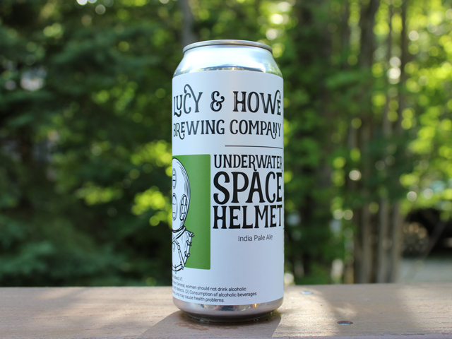Underwater Space Helmet, a India Pale Ale brewed by Lucy & Howe Brewing Company