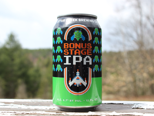 Bonus Stage, an IPA brewed by Otter Creek Brewing Company