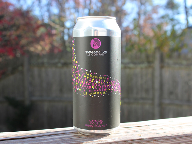 Abstract Wizardry, a India Pale Ale brewed by Proclamation Ale Company