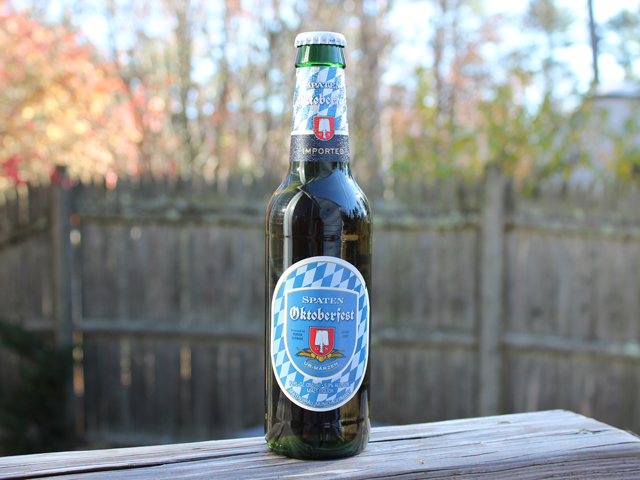 Oktoberfest, a Marzen brewed by Spaten-Franziskaner-Bräu
