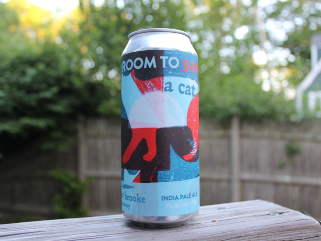 No Room to Swing a Cat, a India Pale Ale brewed by Taylor Brooke Brewery