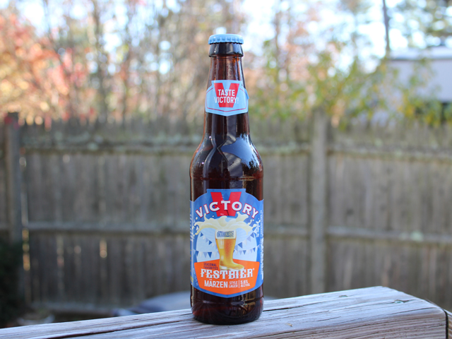 Festbier, a Marzen brewed by Victory Brewing Company