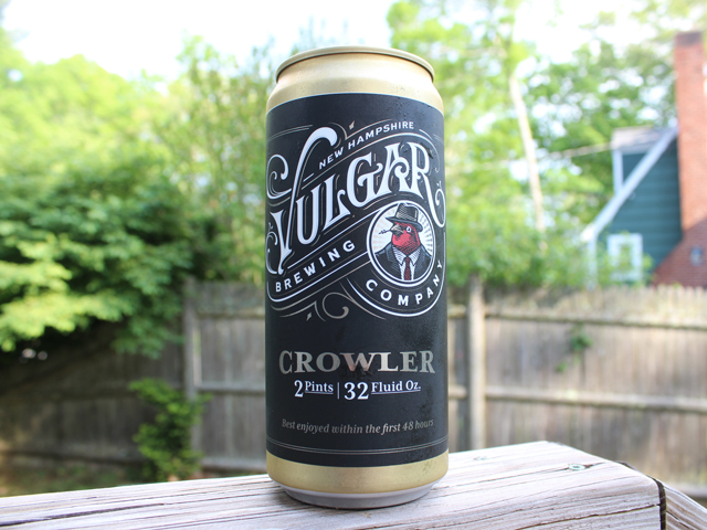Missionary, a Belgian Dubbel brewed by Vulgar Brewing Company