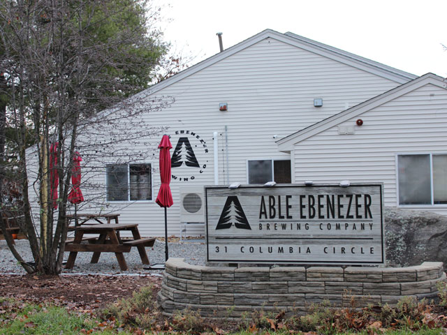 Able Ebenezer Brewing Company in Merrimack NH