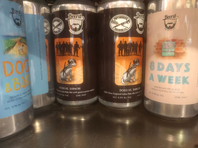 Beer'd Brewing Company in Stonington, CT