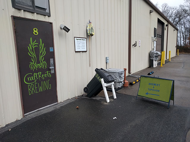 Craftroots Brewing in Milford, MA