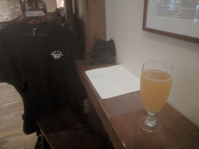A tasty Democracy Brewing belgian wit!