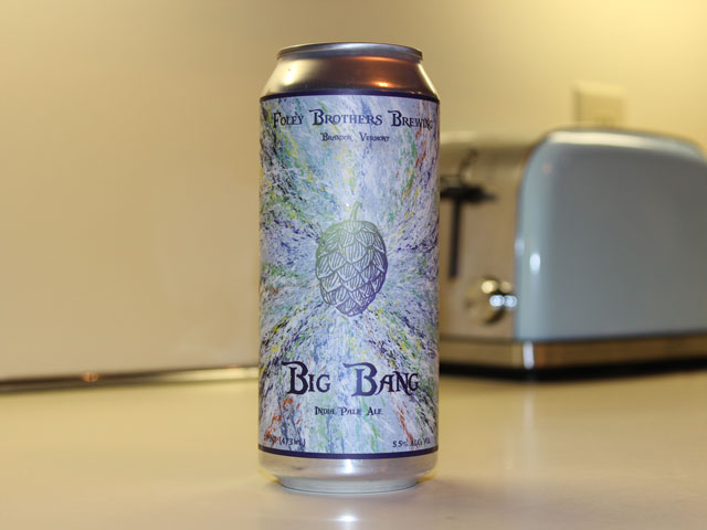 Foley Brothers Brewing in Brandon, VT (Big Bang IPA)
