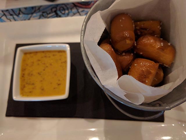 Pretzels with IPA Mustard