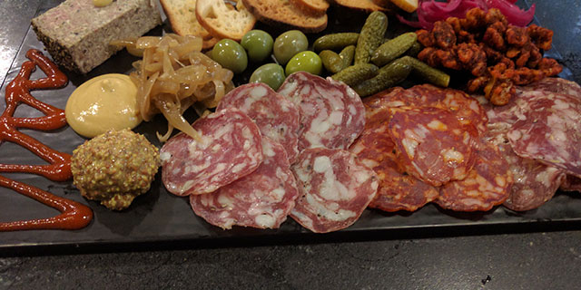 Jack's Abby shareable charcuterie plates