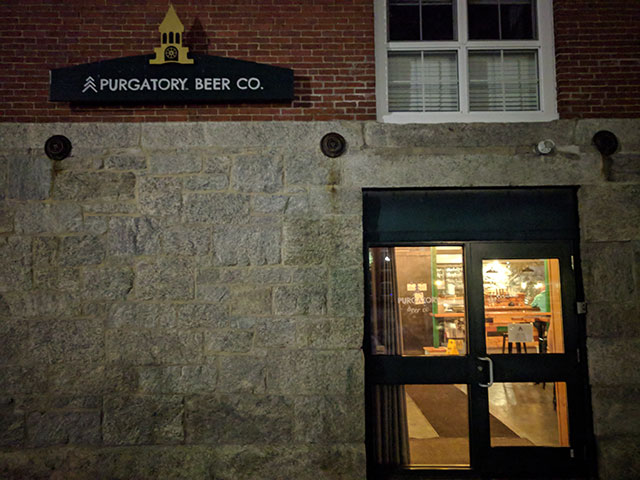 Purgatory Beer Company in Whitinsville, MA