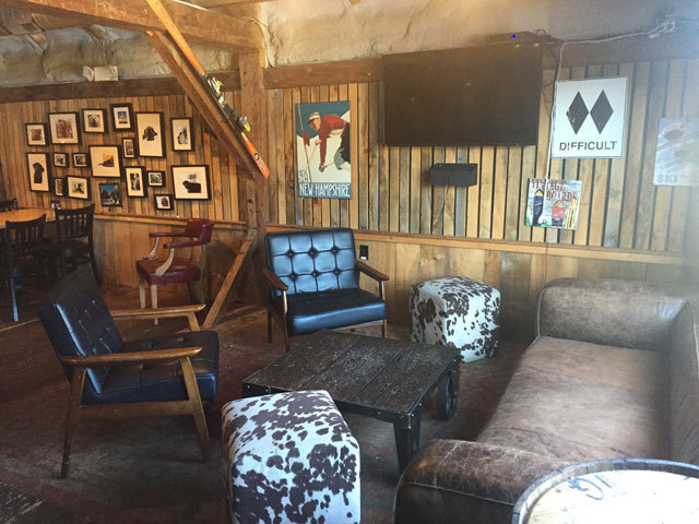 Chairs and couches in the Sea Dog loft