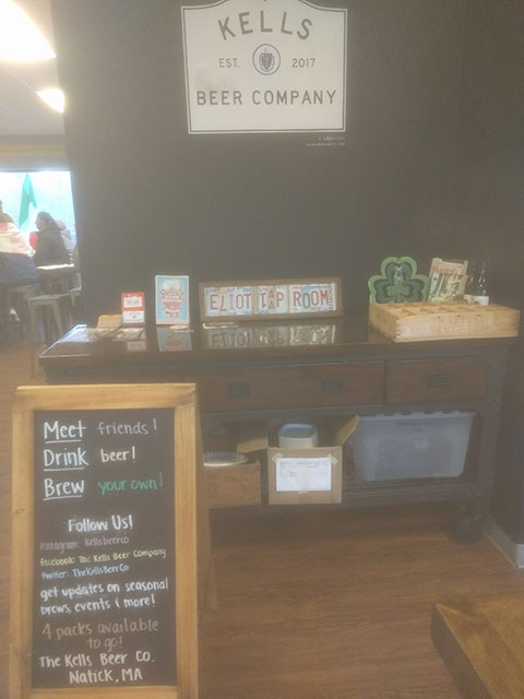 The Kells Beer Company in Natick, MA