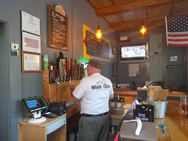 White Mountain Brewing Company pub