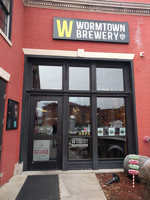 Wormtown Brewery in Worcester, MA