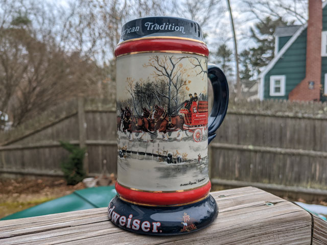 A Beer Stein from Budweiser