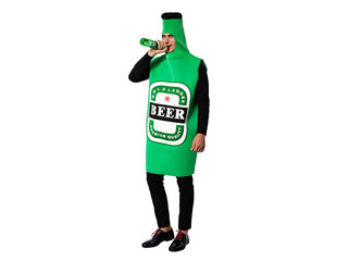 Green Beer Bottle Costume