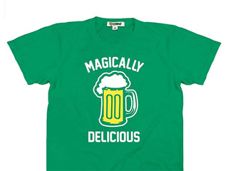 A green t-shirt for wearing to bars on St. Patrick's Day