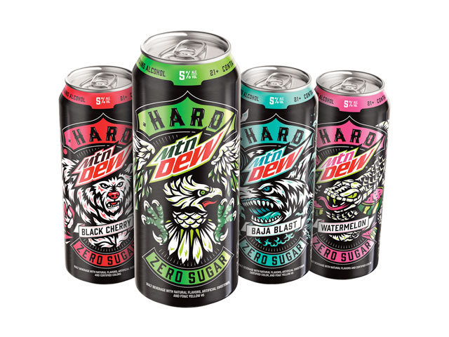 Hard Mtn Dew Hard Seltzer Variety Pack