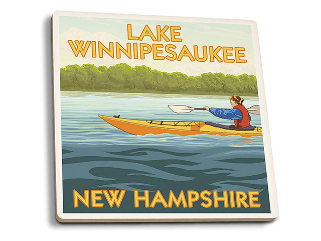 Lake Winnipesaukee Drink Coasters