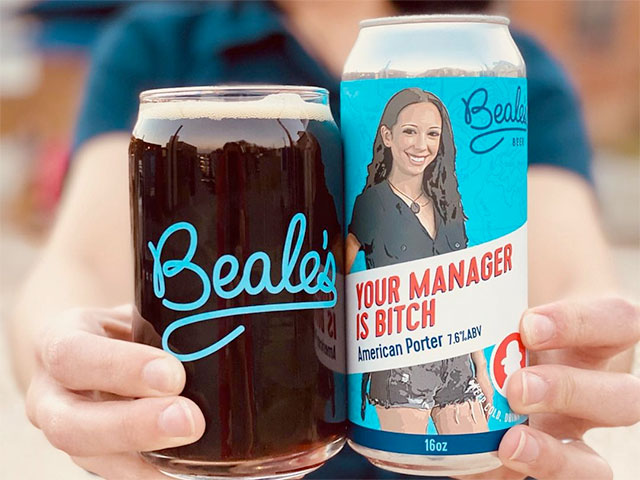 Your Manager Is Bitch from Beale's Brewery in Virgina