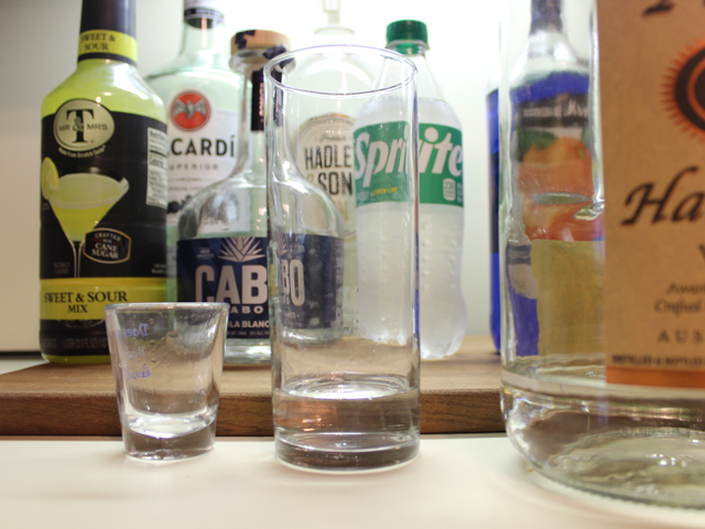 Step Three: Adding the Vodka
